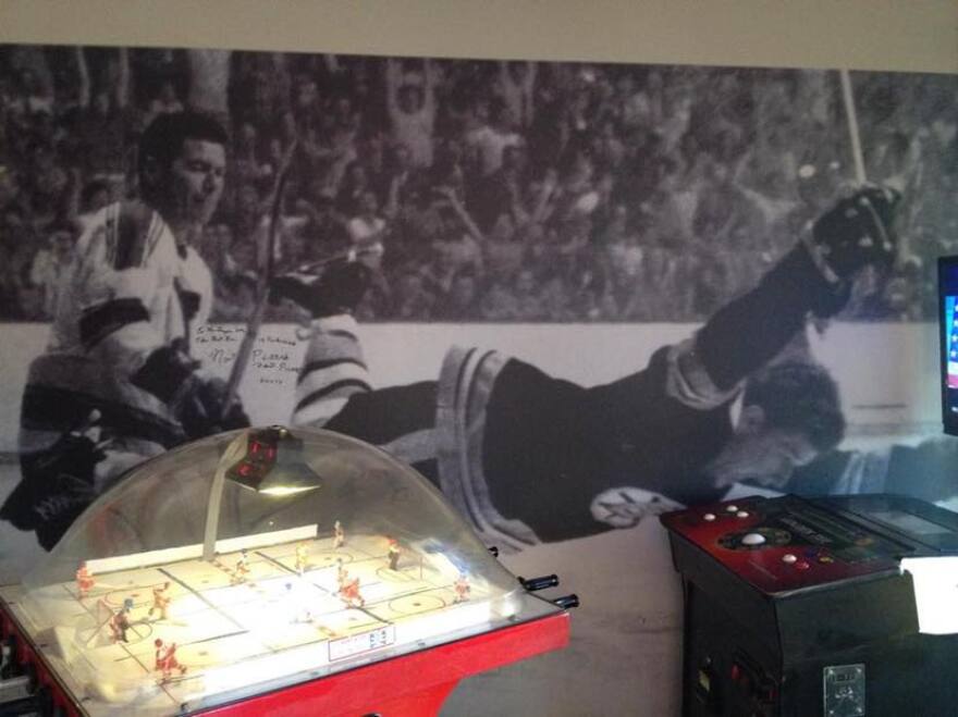 The image of Bobby Orr flying through the air after scoring the winning goal in the 1970 Stanley Cup Final was on a wall of The Geyer Inn a few years ago. O'Neill said it's a "great photo" that "kind of captures the frustration" for the Blues.