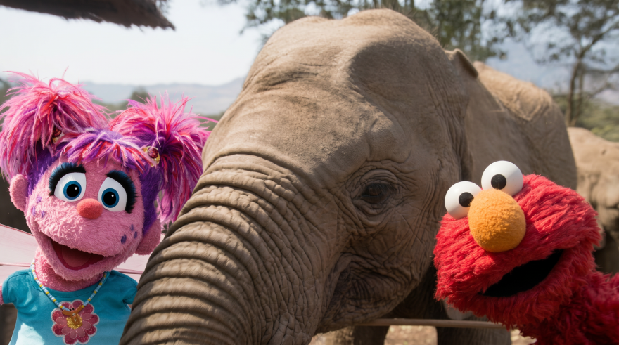 PBS Guam's special preview screening of the upcoming Sesame Street and the Great Elephant Adventure (2026).