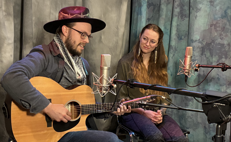 Hunter Frost with Shannon Tehya