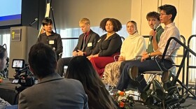 Student panel speaks to educators at Kent ISD's "Listen. Learn. Lead: State of the Student" event