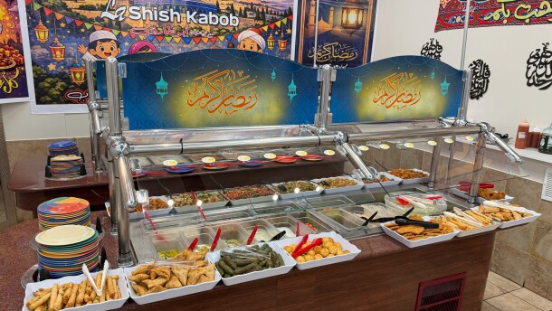 La Shish Kabob's Ramadan buffet starts at sunset every night through the month of Ramadan.