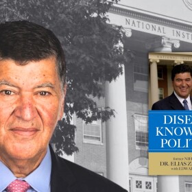 Dr. Elias Zerhouni, radiologist, former NIH director and author of Disease Knows No Politics.