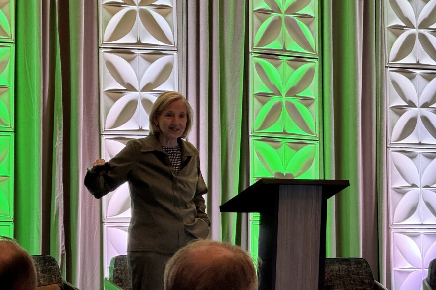 Natalie Gochnour was the opening speaker at the 2026 Zions Bank Wasatch Back Economic Summit.