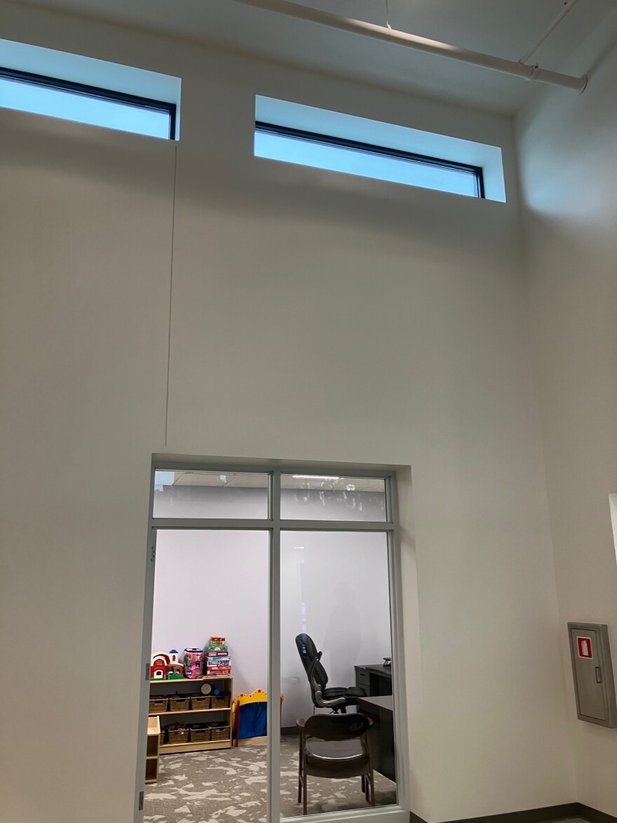 High ceilings are a feature of the new EveryChild offices.