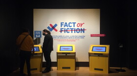 The exhibit informs visitors about the drug and its effects on users; the exhibit also is intended to reduce the stigma of opioid addiction.