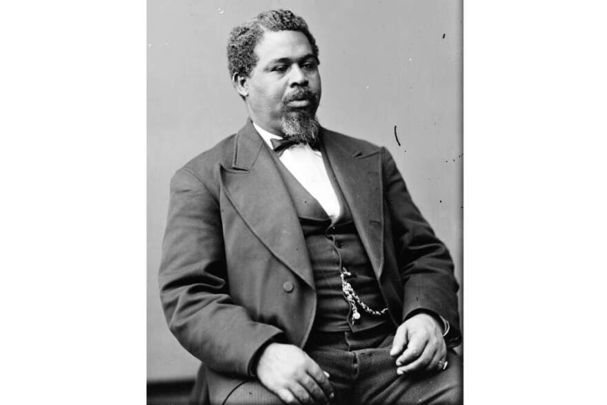 This image from the Library of Congress Brady-Handy photograph collection shows a portrait of Robert Smalls created between 1870 and 1880. (Library of Congress via AP)