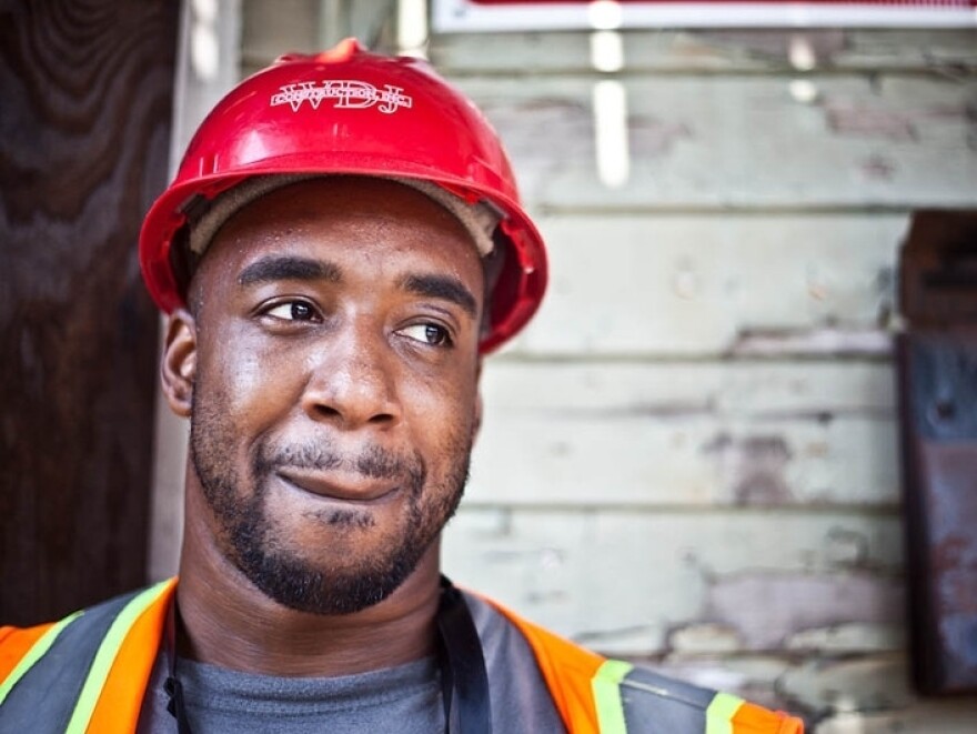 Tywain Harris says Emerge Connecticut has provided him a place to go each day as he transitions from prison back into the New Haven community.