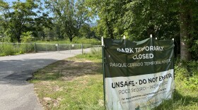Charles D. Owen Park in Swannanoa has been closed since it was heavily damaged by Tropical Storm Helene in September 2024.