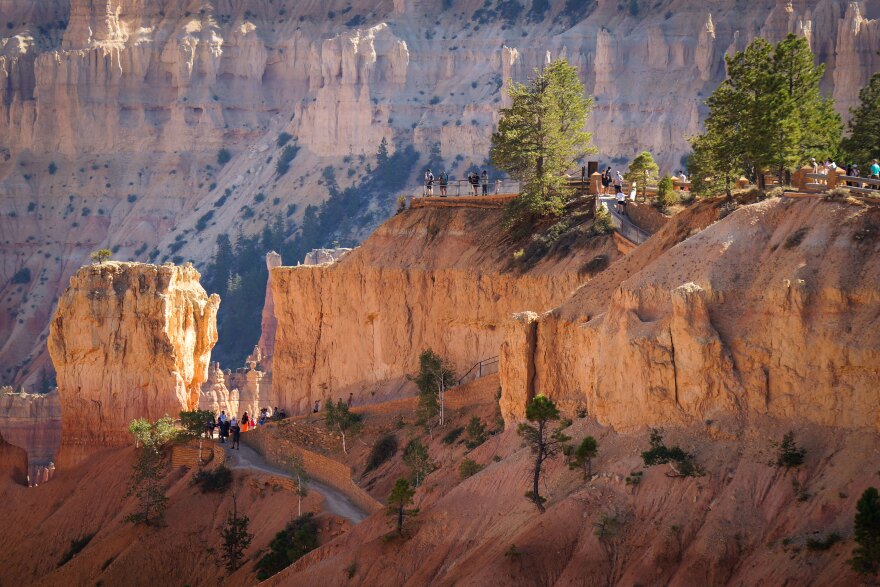 Bryce Canyon National Park, seen here Aug. 31, 2025, saw its visitation drop more than 20% last year.