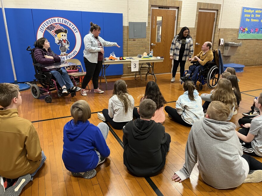 Students at Jefferson Elementary School in Morton participate in Inclusion Week every school year.