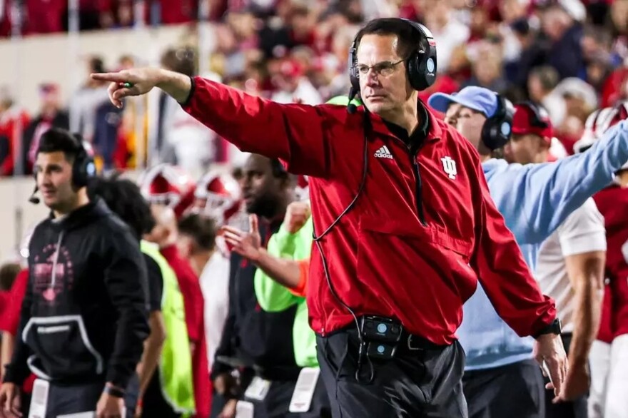 Curt Cignetti led IU to an 11-2 record in his first season as head coach.