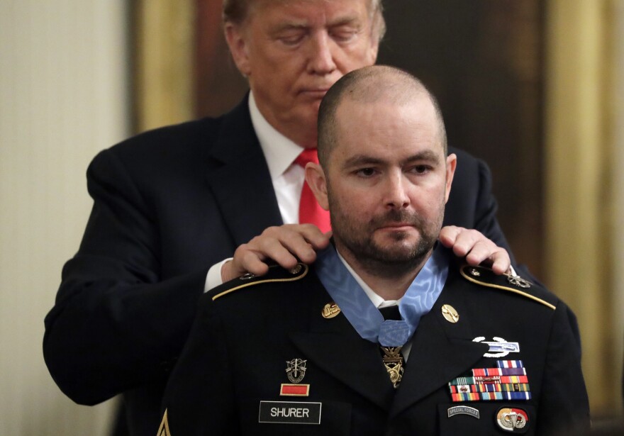 Ex-Green Beret Receives Medal Of Honor As He Faces Another Tough Battle | KCUR - Kansas City news and NPR Ex-Green Beret Receives Medal Of Honor As He Faces Another Tough Battle | KCUR - Kansas City news and NPR