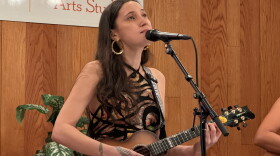 ʻUkulele musician Taimane performs in HPR's Atherton Studio on Oct. 7, 2026.