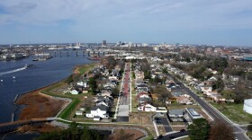 Chesterfield Heights along the Elizabeth River earlier this year. (Photo by WHRO Production staff)