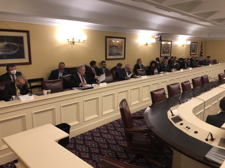  Ohio Redistricting Commission meets on February 17, 2022 before the midnight deadline to adopt a third attempt at a state legislative districts plan.