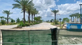 The Avenir entry at Northlake and Coconut boulevards, under construction in May 2023.