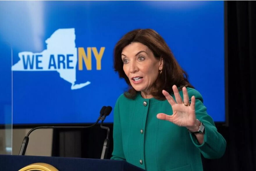 New York Governor Kathy Hochul.