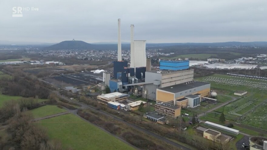 Wolfspeed will build its plant on the site of this former coal power plant in the town of Ensdorf.