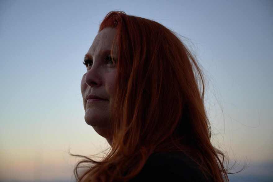 "I honestly don't know if a lot of us would have survived the last five years if it wasn't for the family that we made because of the tragedy that happened." Heather Gooze at her home in Las Vegas, Nevada on Sept. 29, 2022.