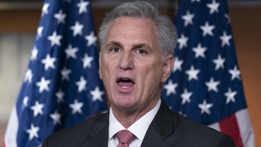 Gop Leader Mccarthy Spoke For More Than 8 Hours To Delay Passage Of Spending Bill Kgou