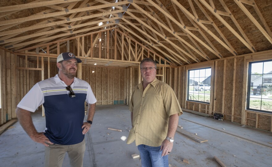 Jason Ronk and Scott Lehner at Perfection Builders have carved out a profitable niche building zero-entry and slab houses.
