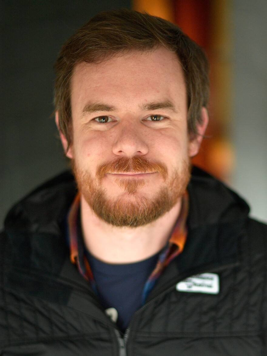 Joe Swanberg, pictured at the 2018 Sundance Film Festival, has translated his filmmaking style into an anthology Netflix series in <em>Easy.</em>