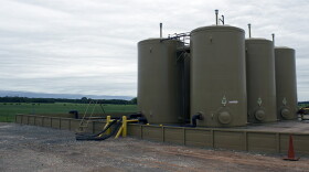 A disposal well in northwestern Oklahoma.