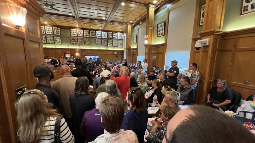 On Tuesday, Oct. 13, the Westfield Planning Board could finally vote on whether or not to extend permits for a local data center project. The vote comes a month after residents filled a city hall chamber to protest the Servistar project extension on Sept. 15, 2026