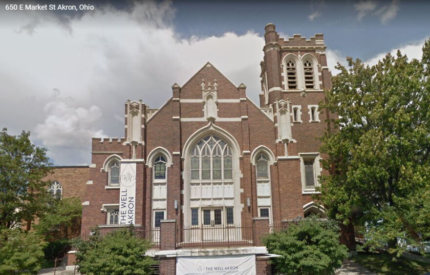The Well is located in what used to be Akron's First Presbyterian Church.