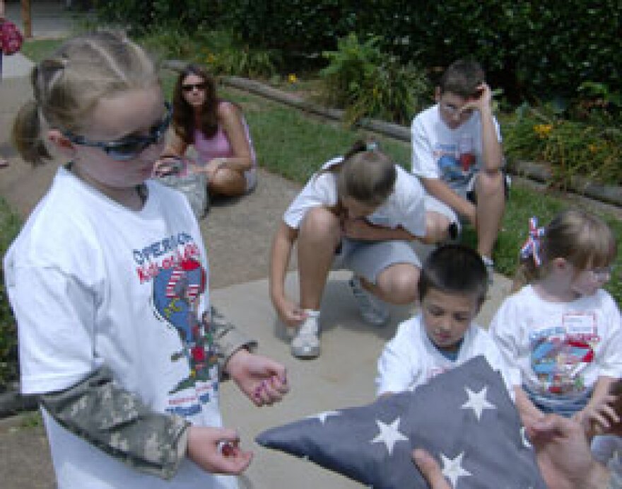 Madison Rose wearing her father's sunglasses. hspace=4