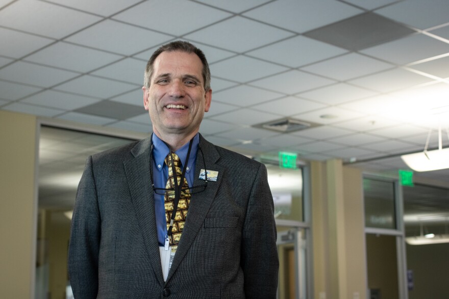 Republican Rep. Ray Ward poses for a picture at the Intermountain Sustainability Summit at Weber State University in Ogden, March 19, 2026.