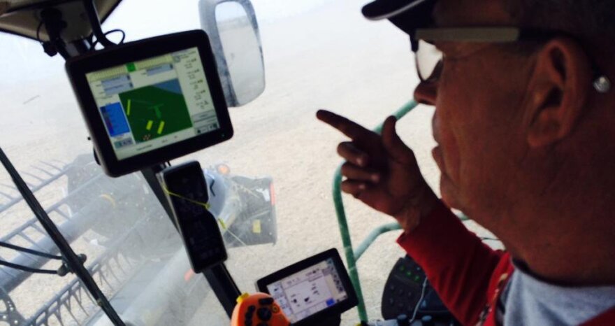  Agriculture increasingly relies on things that are hackable, like the monitors in this combine.