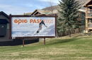 Park City's billboard on Park Avenue is pictured March 23, 2026.