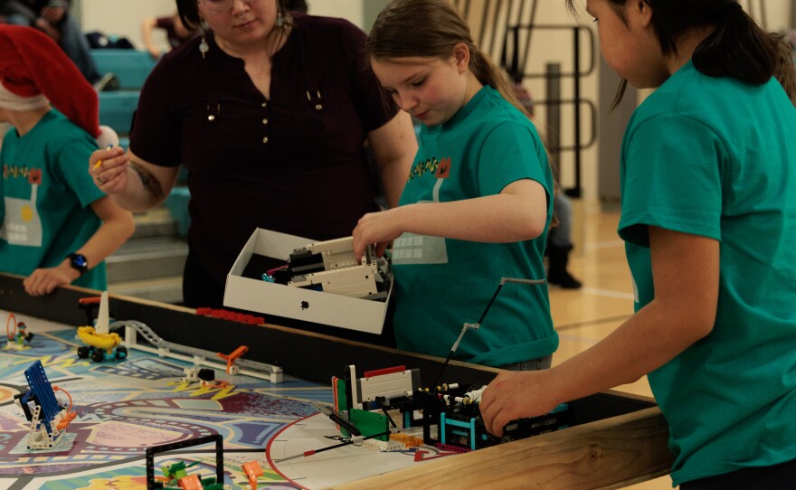 Eleven teams of students traveled to Bethel recently for the First Lego League Robotics competition. The students, all between the fourth and eighth grade, built Lego robots following this year’s theme of art and masterpiece.