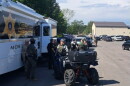 Immigration and Customs Enforcement agents and sheriff's deputies raided the Nutrition Bar Confectioners factory in Cato, NY Thursday September 4, 2025.