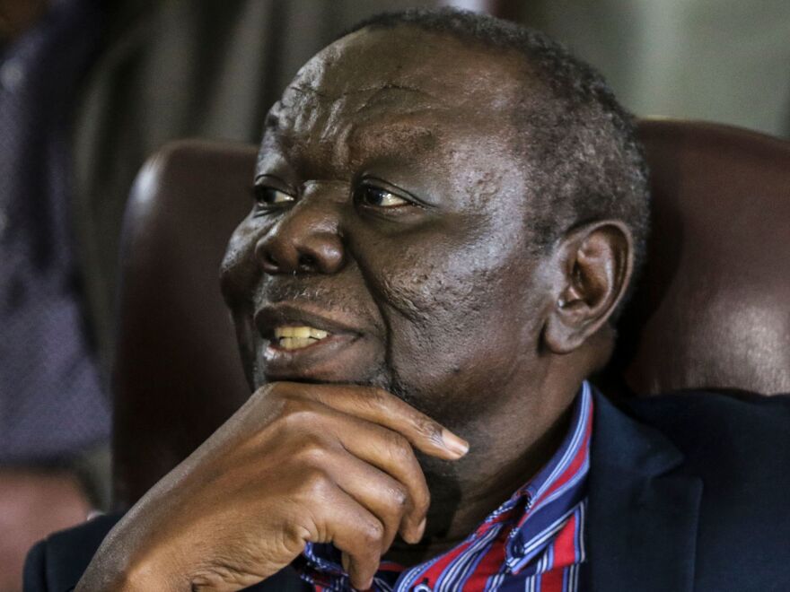 Zimbabwe's Movement for Democratic Change (MDC) leader Morgan Tsvangirai speaks during a news conference in November in Harare.