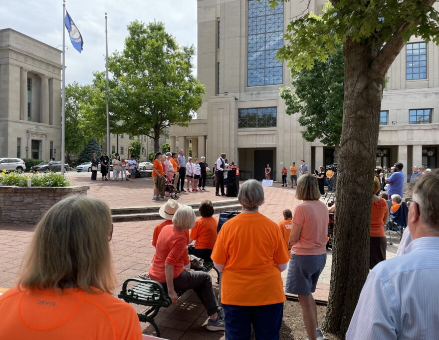Gun Violence Awareness Rally in Downtown Lexington 6-3-22