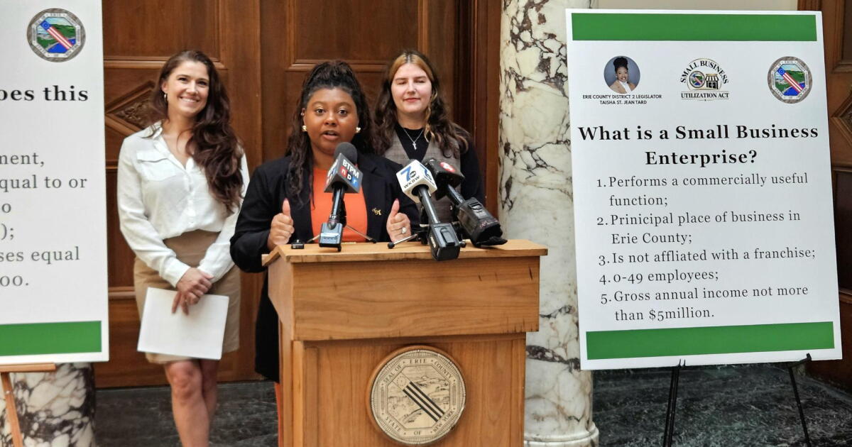 Erie County legislation gives small businesses leg up with contracts