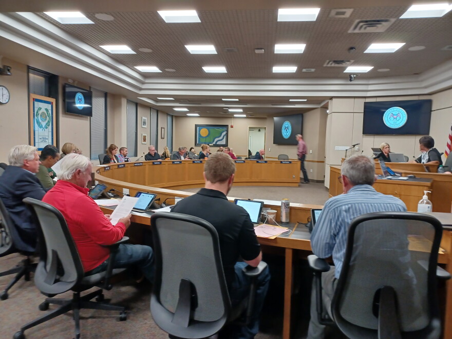 The Oct. 12, 2023 Peoria County Board meeting.