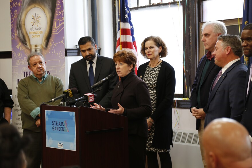 City of Albany Mayor Kathy Sheehan