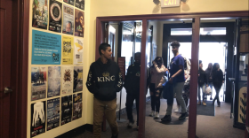 More than 140 students signed up to see the Black Panther Friday morning
