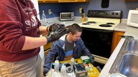 Greta Markey, Nikki Ritsch, and Matt Landsman are part of team of researchers testing the water quality in the Yukon-Kuskokwim Delta.