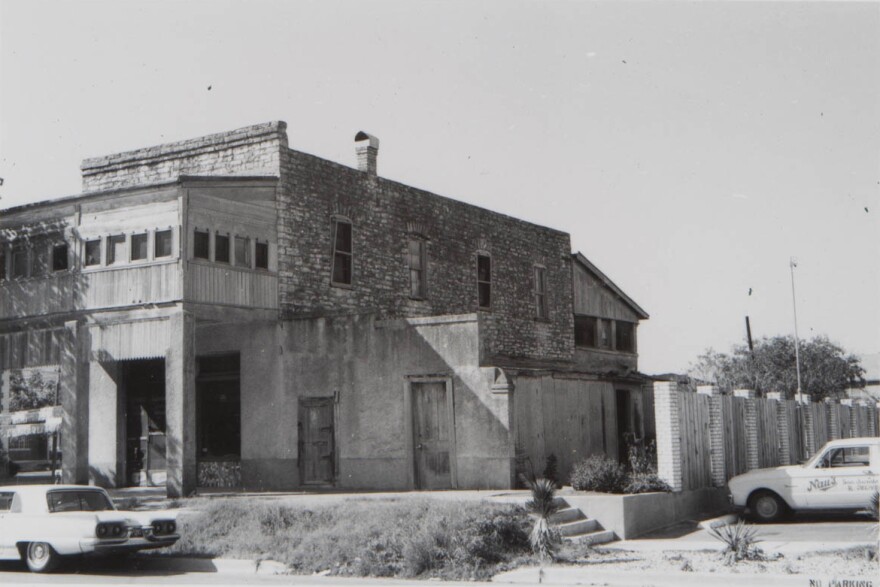 The building, seen here in the 1960s, was owned by the Franzetti family between the 1920s and 1970s.