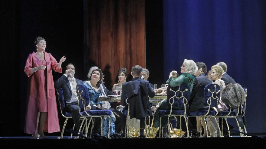 A scene from Thomas Adès' opera The Exterminating Angel, based on Luis Buñuel's 1962 surrealist film of the same name.