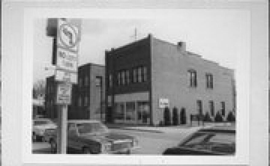 The current WXPR building with the Memorial Building right next door