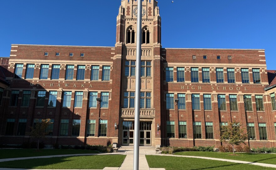 Mishawaka High School as seen on Oct. 21, 2024.