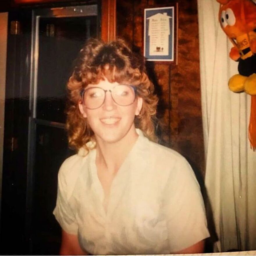 Carey's son found this photo among Leonard's mother's belongings after she died.
