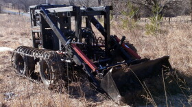 Designed and built on Marcin Jakubowski's farm, this tractor cost far less than a commercial tractor.