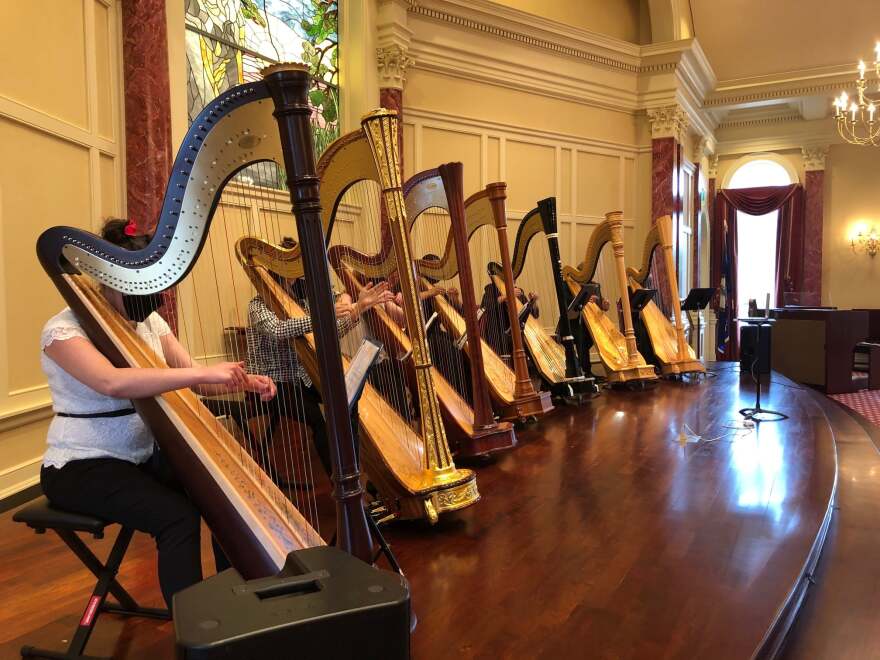 The 10th Hampton Roads Harp Festival and Competition will be held at ODU Feb. 27 and 28. The event attracts musicians from around the world.