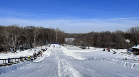 Hawk Island snow tubing hill